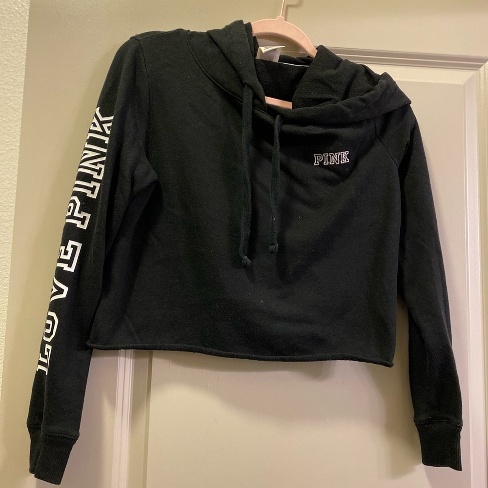 VS PINK Cropped Hoodie